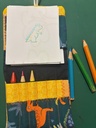 Carnet à dessin dinosaures 