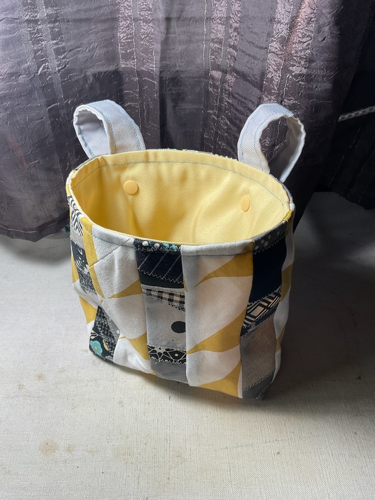 Sacoche vélo ou trottinette jaune