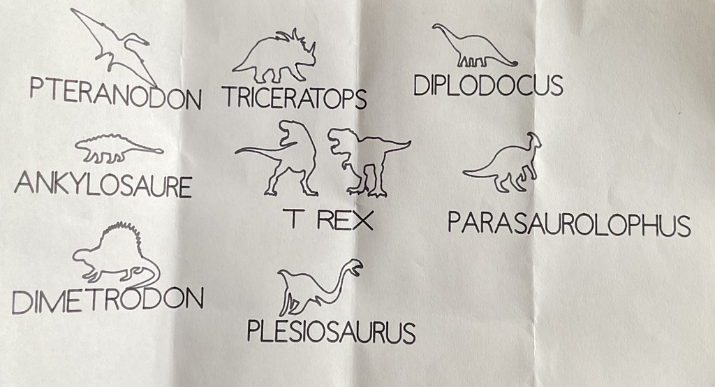 Memory des dinosaures