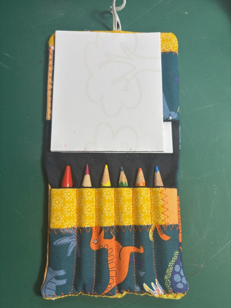 Carnet à dessin dinosaures 
