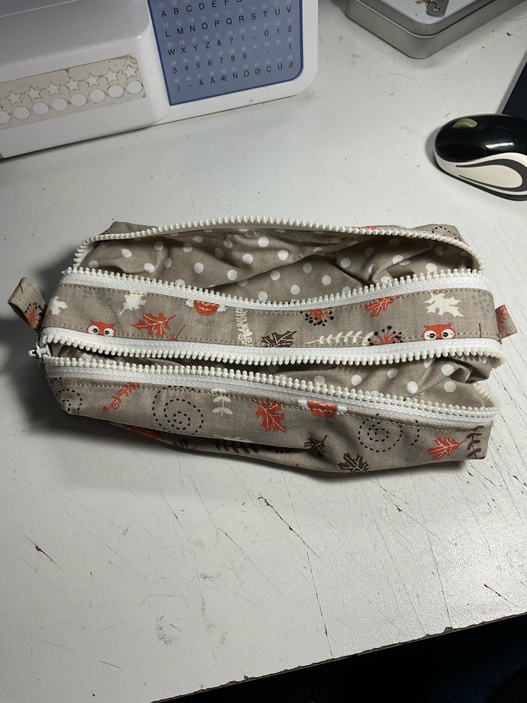 Trousse hibou double