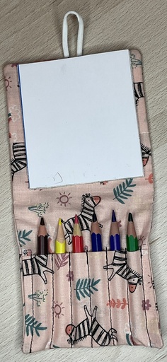 Carnet à dessin zèbre
