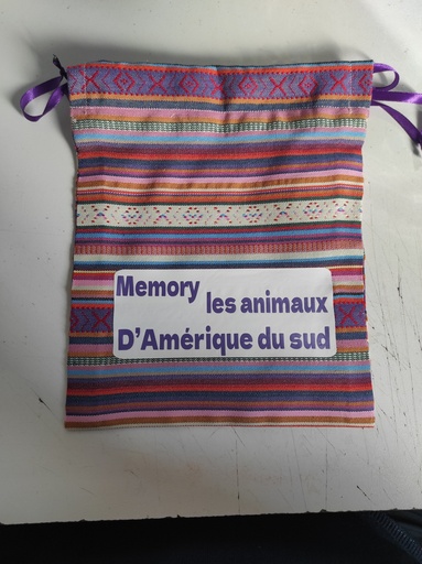 Memory animaux d'Amérique du Sud